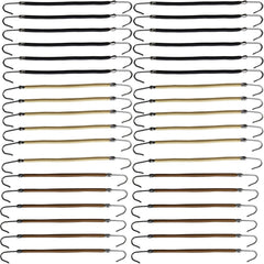 NSBELL 36pc ponytail hooks in black, coffee, apricot for secure, versatile styling.