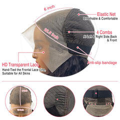 Nsvnsv bleached knots detail for a seamless, natural-looking hairline.