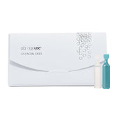 Nu Skin ageLOC GS pre-treat ampoules closeup demonstrates pore-softening prep for smoother skin.