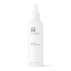 Nu Skin NaPCA Moisture Mist bottle ready for on-the-go hydration