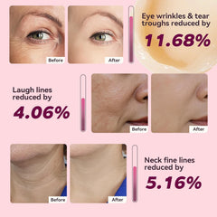 nuckhuce calcium volume multi balm stick close-up with shea butter hydration.