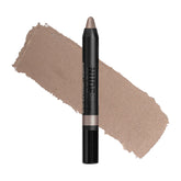 Nudestix Magnetic Luminous Eye Color Twilight swatch shows luminous taupe shade for easy color