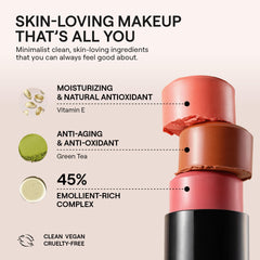 Nudestix Nudies Matte Lux soft-focus blur for a seamless look.