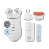 NuFACE Trinity+ device front view for at-home facial toning and everyday confidence.
