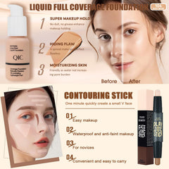 NUIBO natural CC cream creates a lightweight, skin-friendly glow.