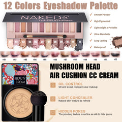 NUIBO 12-color eyeshadow palette for versatile day-to-night styles
