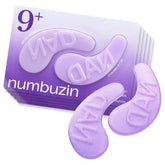 numbuzin No.9 eye patches packaging close-up for gifting.