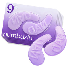 numbuzin No.9 eye patches packaging close-up for gifting.