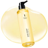 numbuzin No.1 cleansing oil bottle close-up, showing lightweight texture ideal for waterproof makeup removal.