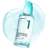 numbuzin No.1 Serum bottle close-up highlighting lightweight oil control and hydration.