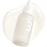 Numbuzin No.3 Serum bottle closeup highlighting packaging and pore-softening potential.