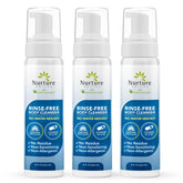 Nurture Valley rinse-free bottle with aloe for on-the-go cleansing