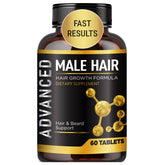 NutraPro hair growth vitamins bottle closeup for thicker, healthier-looking hair