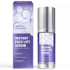 Nutravita Instant Face Lift Cream tube ready for quick smoothing and firming