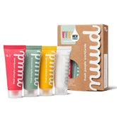 Nuud Family Pack packaging shows four 20ml tubes for long-lasting freshness