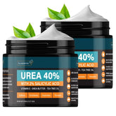 NUVADERMIS Urea Cream 40% foot jar showing premium hydration for dry feet