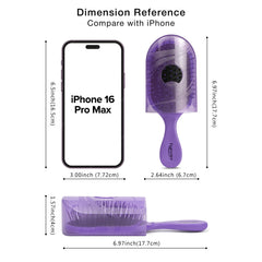 NuWay 4HAIR travel case keeps the brush safe and compact