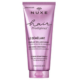 Nuxe Hair Prodigieux High Shine Conditioner bottle for instant detangling and radiant shine.