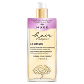 Nuxe Hair Prodigieux pre-shampoo mask bottle ready for pre-wash nourishment