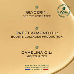 Nuxe Prodigieux Beautifying Lotion coconut argan almond oils for soft, supple skin.