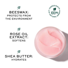 NUXE Very Rose beeswax layer protects lips against wind and cold