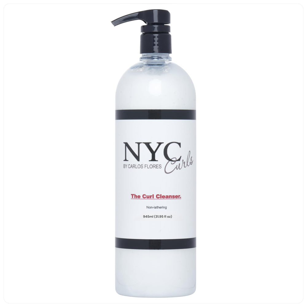 NYC Curls The Curl Cleanser bottle showcases a sulfate-free, color-safe formula for curly hair