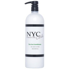 NYC Curls The Curl Conditioner bottle highlights a sulfate-free vegan formula for all curl types.