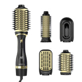 Nycoba hair dryer brush set front view shows salon-ready finish potential