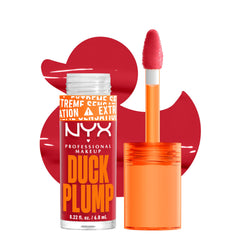 NYX Duck Plump bottle with spicy ginger for instant plump and shine.