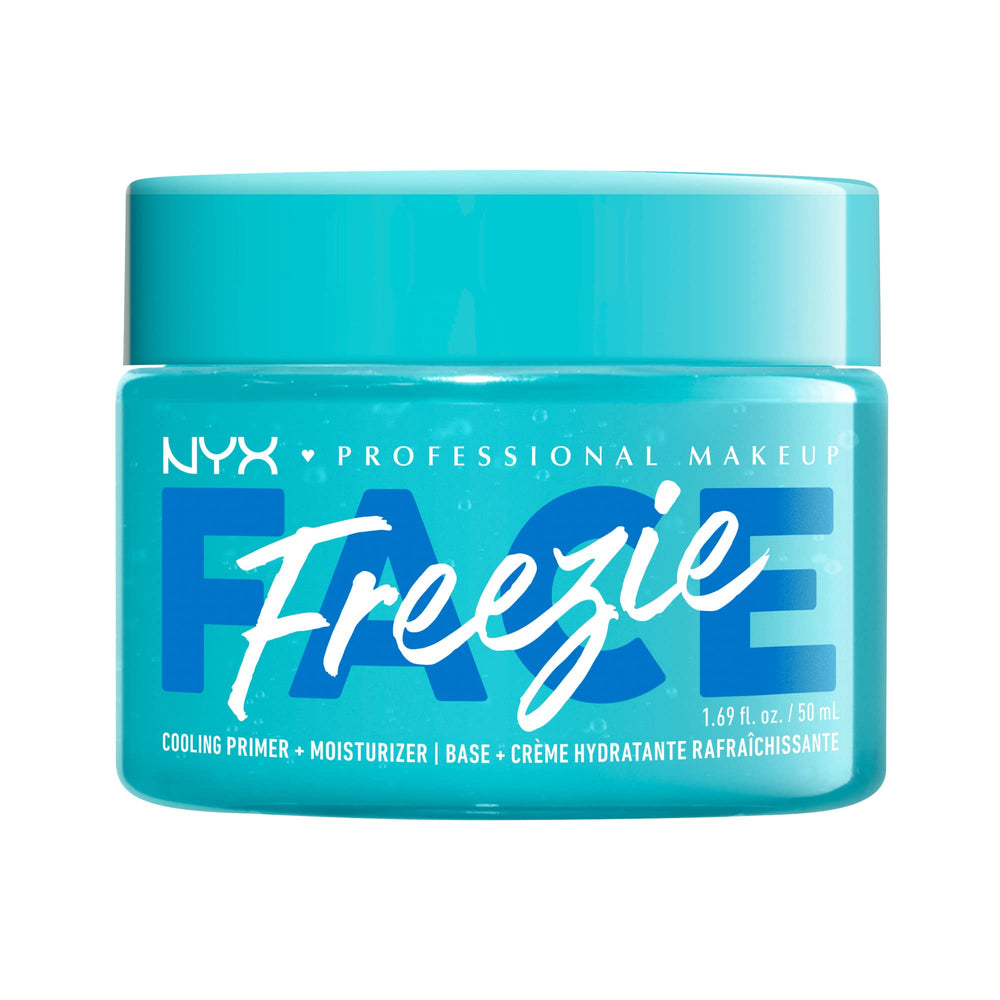 NYX Face Freezie Cooling Primer ice texture on skin delivering refreshing hydration