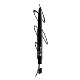 NYX Fill and Fluff Espresso teardrop tip delivers precise brow hairs