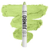 NYX Jumbo Lapiz Ojos Matcha verde para sombra monocromatica y delineado suave.