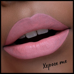 NYX Lip Lingerie XXL close-up texture reveals smooth matte finish.