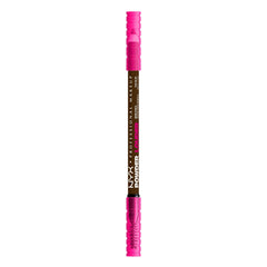 NYX Powder Louder Brow Pencil Espresso packshot shows long-wear brow definition