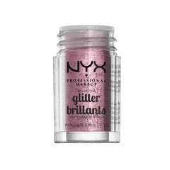 Aplicación con prebase de purpurina rosa para mayor adherencia.