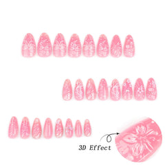 NZRAESTRS medium almond nails featuring butterfly design for stylish seasonal looks
