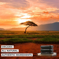 O NATURALS three-pack close-up texture highlights rich lather for daily face and body cleansing.