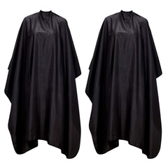 Oak Leaf hair cutting cape front view with full-coverage design for styling sessions.
