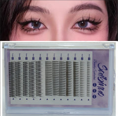OAWLY Saibinuo lower lashes 5-6mm for natural daily wear.