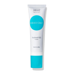 Obagi 360 Retinol Cream airless pump packaging for precise, mess-free application