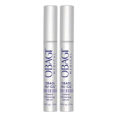 Obagi Nu-Cil serum bottle close-up showing premium lash care formula.