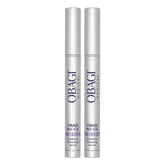 Obagi Nu-Cil serum bottle demonstrates easy daily brow enhancement.