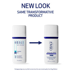 Obagi Nu-Derm Foaming Gel texture foams for refreshing cleanse.