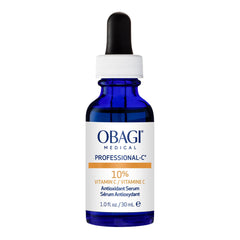 Obagi Professional-C 10% serum bottle close-up showing brightening potential