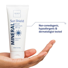 Obagi Sun Shield on skin delivers invisible broad-spectrum protection