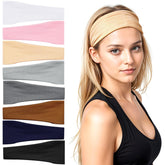obeoby headbands for women, eight color options for versatile daily wear and workouts