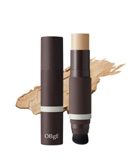 OBgE Natural Cover Foundation Sand stick for quick, even tone correction on the go