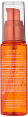 Obliphica Seaberry serum on finished hair delivers smooth look