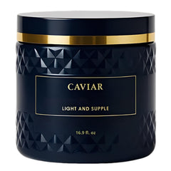 OBRADOYA Caviar Bloom hair mask jar close-up with rich moisture for dry hair.