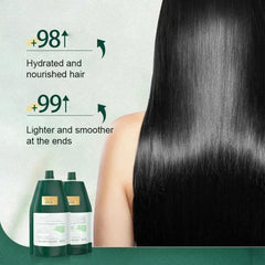 OBRADOYA mask highlights jojoba and sunflower oils for nourishment and frizz control.